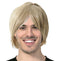 MENS MIDDLE PART WIG (DIRTY BLONDE)